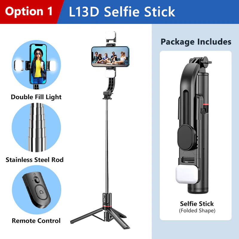 cell phone bluetooth selfie stick