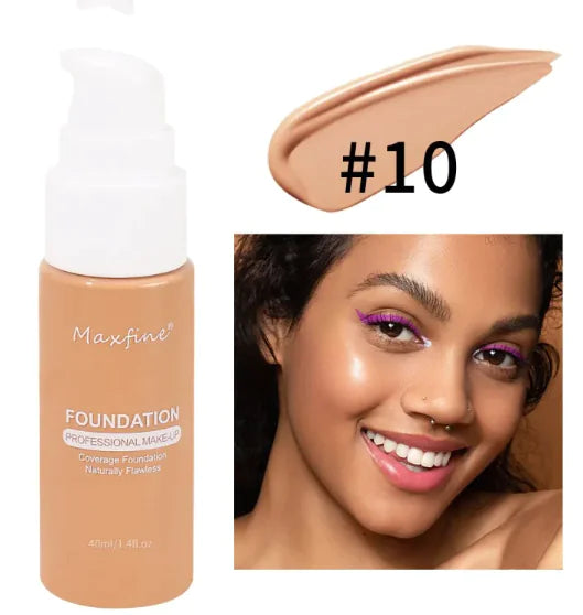 12 colour liquid foundation & concealer