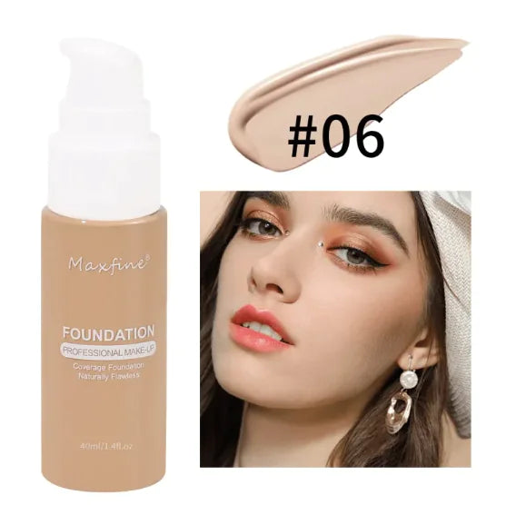 12 colour liquid foundation & concealer